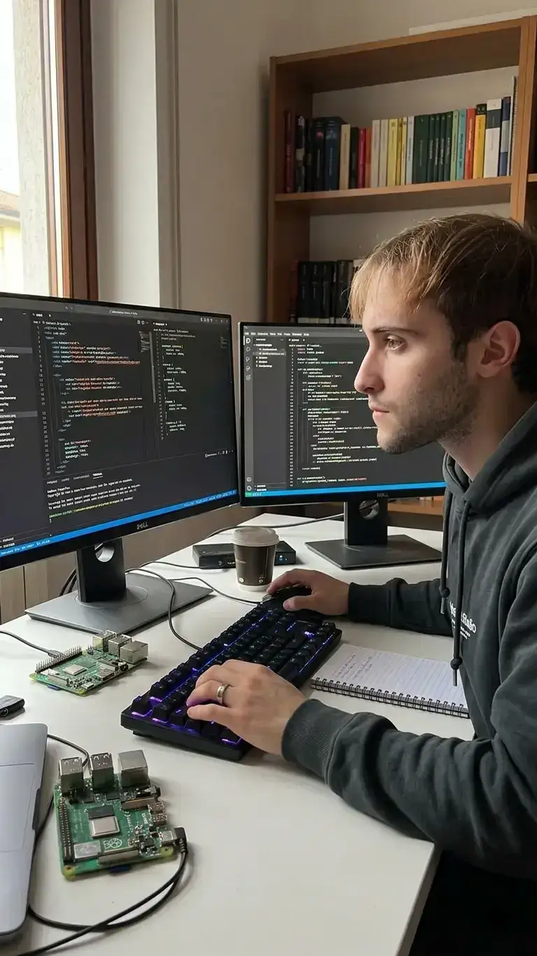 Gianmarco Benedetti, sviluppatore web a Udine