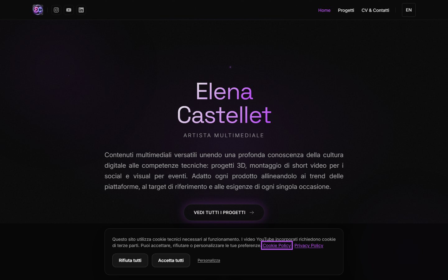 Anteprima del progetto Elena Castellet