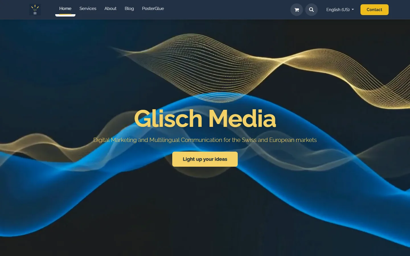 Anteprima del progetto Glisch Media